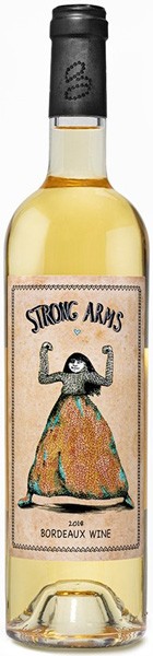 Strong Arms Bordeaux White
